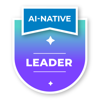 AI-Native leadership certification pathway badge
